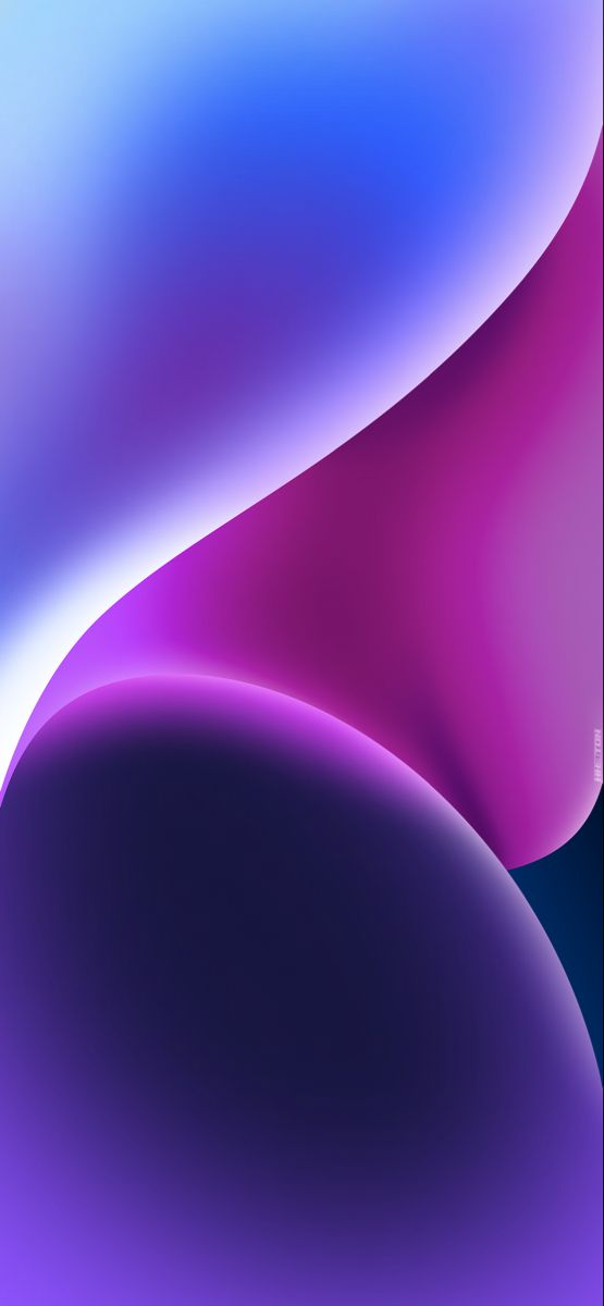 Hình nền iOS 27 chủ đạo tông tím phối cùng nhiều gam màu độc đáo