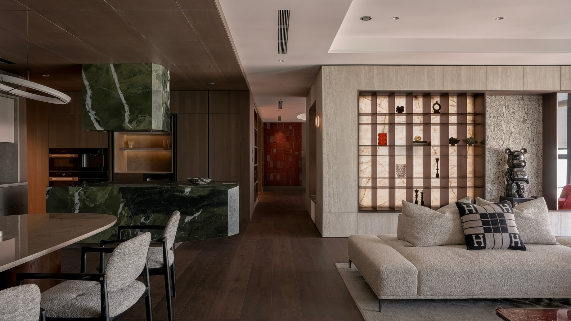 Thiết kế và thi công đồng bộ giúp SENDESIGN kiểm soát nhất quán từ ý tưởng, vật liệu đến từng chi tiết hoàn thiện