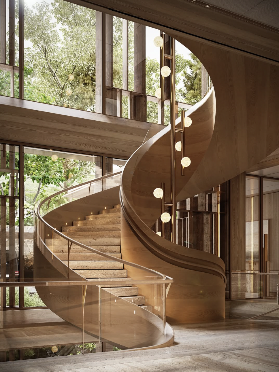 Modern Luxury nổi bật nhờ sự cân bằng giữa hình khối hiện đại, vật liệu tinh tế và cách xử lý không gian (Nguồn hình ảnh: Internet)