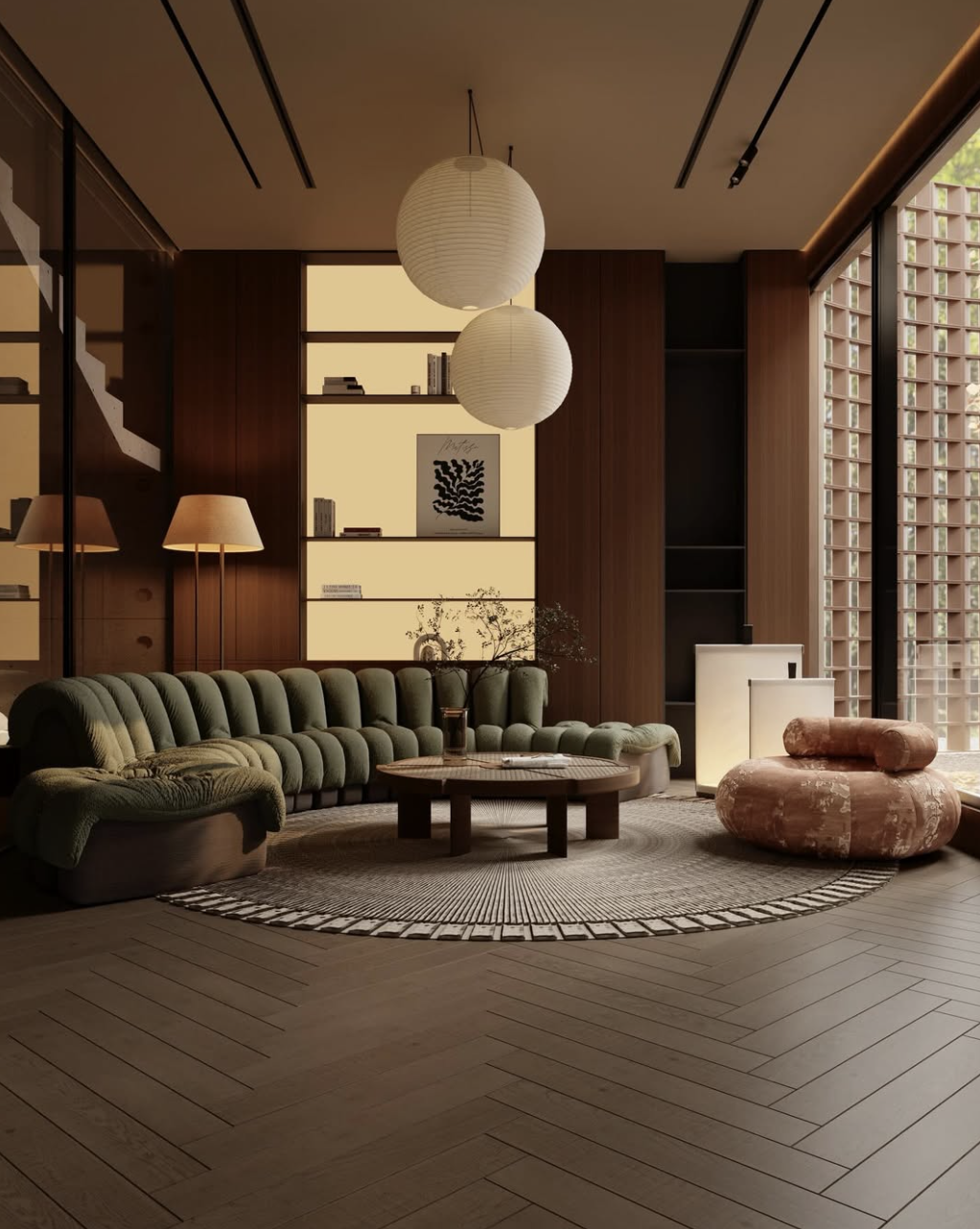 Contemporary Luxury cởi mở hơn với hình thức, vật liệu và công nghệ mới, tạo nên không gian giàu tính đương đại