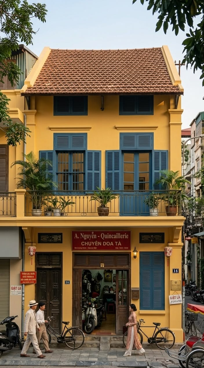 Các hệ mái đặc trưng định hình dáng vẻ biệt thự, đồng thời cần được cân đối với tỷ lệ và khí hậu (Nguồn hình: Internet)