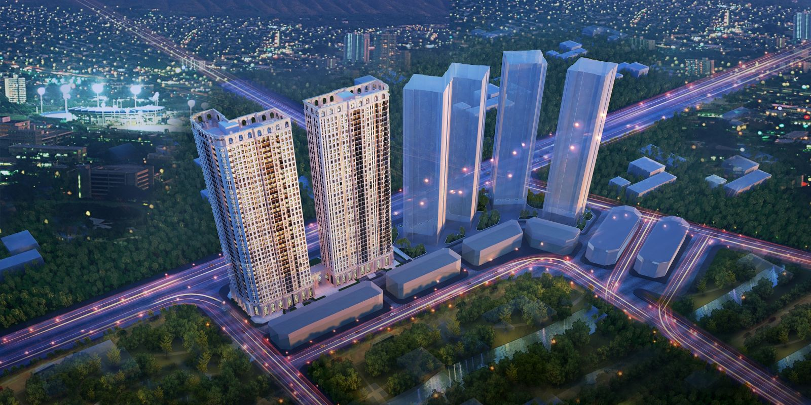 Athena Fulland gây chú ý với vị trí đắc địa, quy hoạch hiện đại và hệ thống biệt thự, shophouse cao cấp (Nguồn hình: Internet)