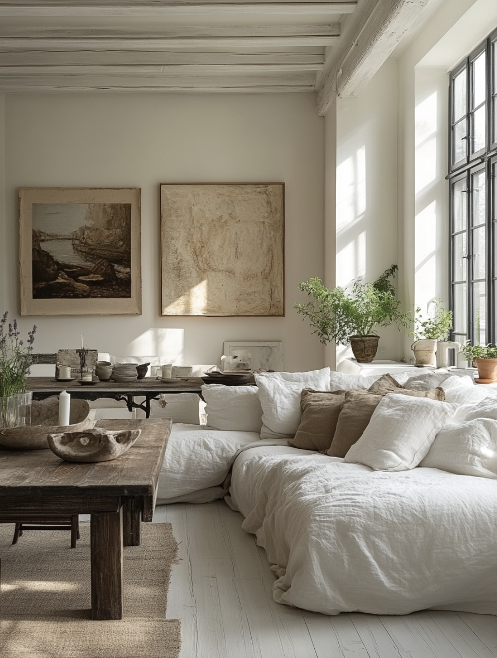 Scandinavian mang đến không gian sáng, ấm áp và gần gũi nhờ màu sắc nhẹ, vật liệu tự nhiên và thiết kế tối giản (Nguồn hình: Internet)