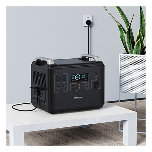 Trạm điện di động Pisen Power Station OPS02 2000W có dung lượng gần 2.000Wh, công suất AC liên tục 2.000W và nhiều cổng đầu ra, phù hợp cấp điện khi cắm trại hoặc mất điện.