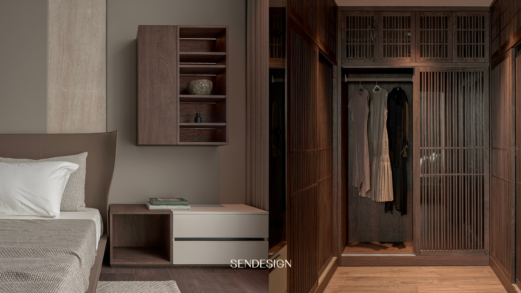 Modern Luxury đề cao hình khối gọn, vật liệu cao cấp và ánh sáng để tạo nên không gian hiện đại, có dấu ấn riêng